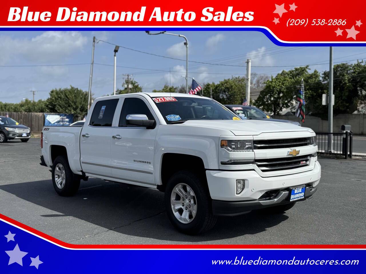 2017 Chevrolet Silverado 1500 LTZ — Pickup Truck — 117,265 mi — Ceres, CA