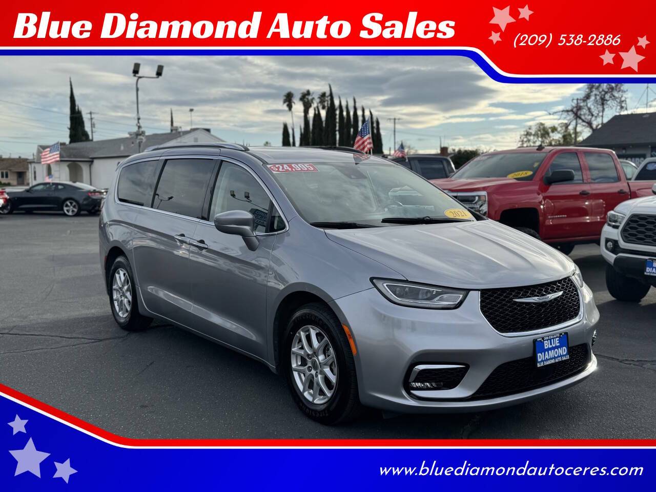 2021 Chrysler Pacifica Touring L — Minivan — 60,388 mi — Ceres, CA