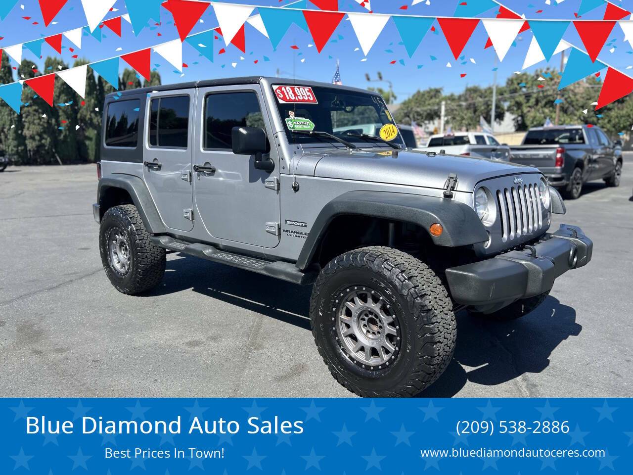 2014 Jeep Wrangler Sport — SUV — 129,088 mi — Ceres, CA