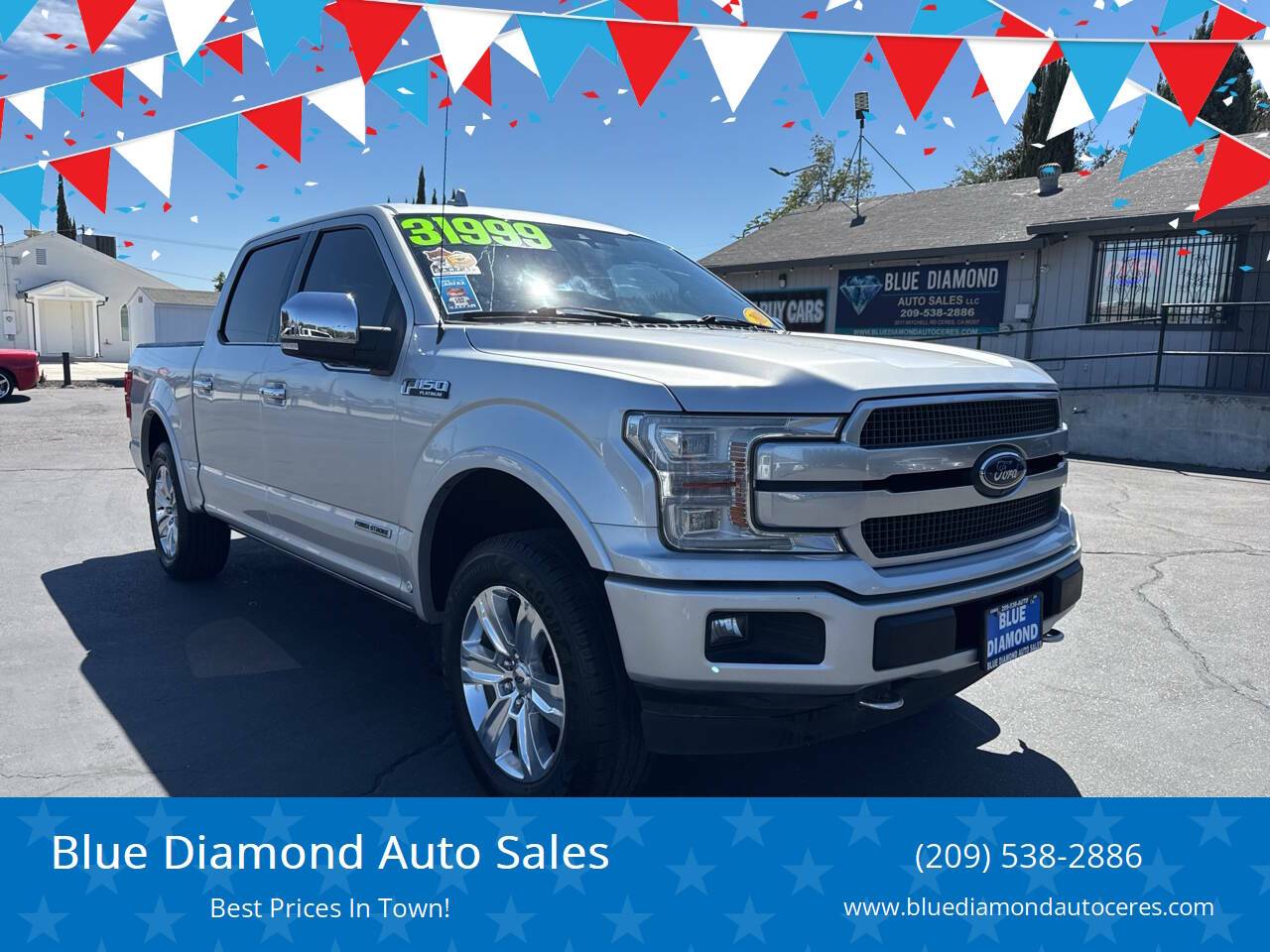 2018 Ford F-150 Platinum — Pickup Truck — 98,580 mi — Ceres, CA
