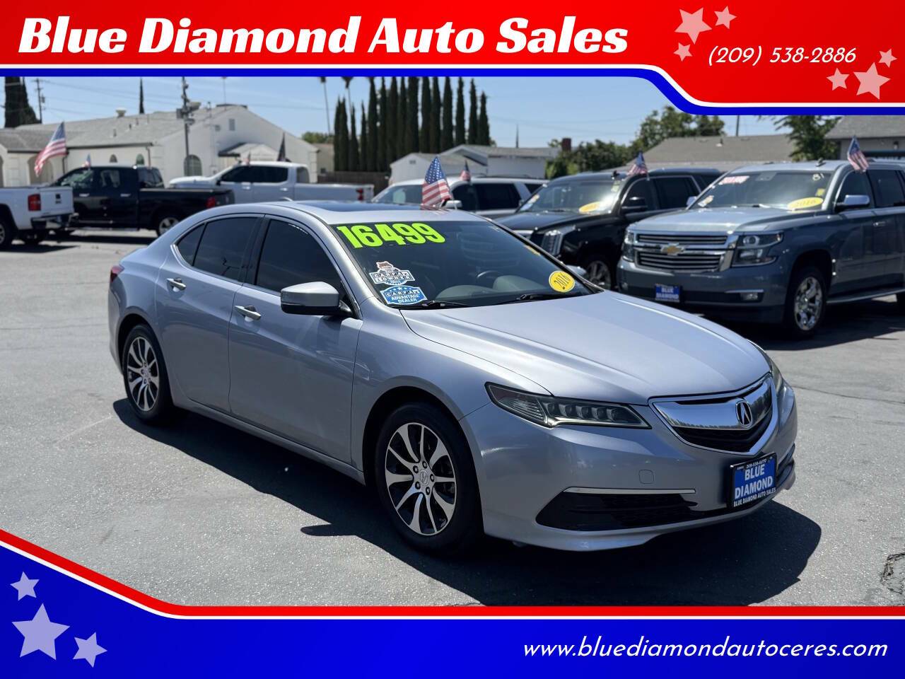 2016 Acura TLX Standard — Sedan — 89,627 mi — Ceres, CA