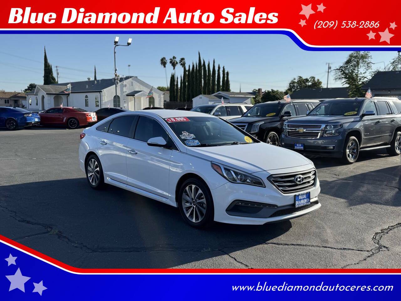 2015 Hyundai Sonata Sport — Sedan — 136,539 mi — Ceres, CA