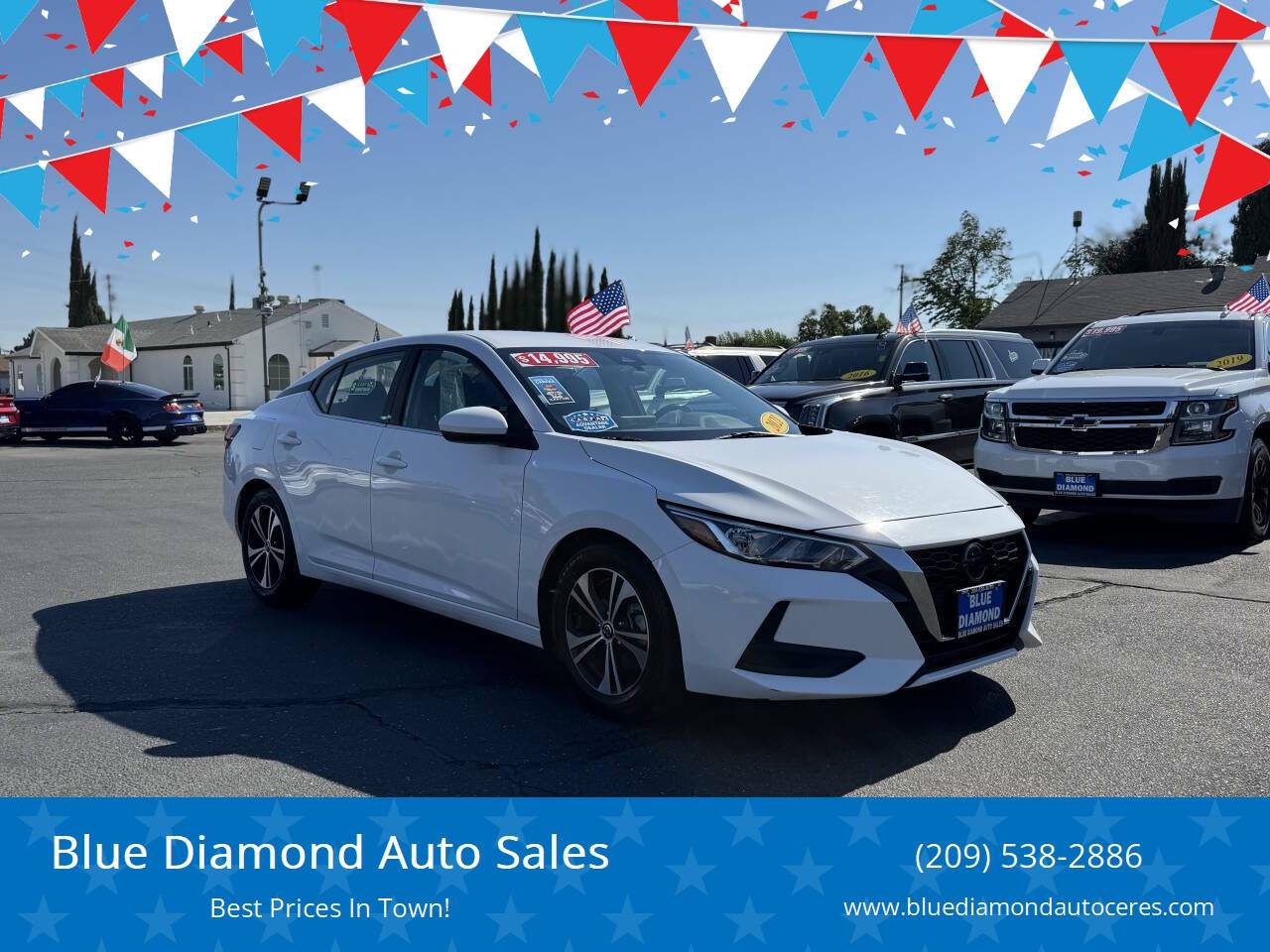2021 Nissan Sentra SV — Sedan — 88,160 mi — Ceres, CA