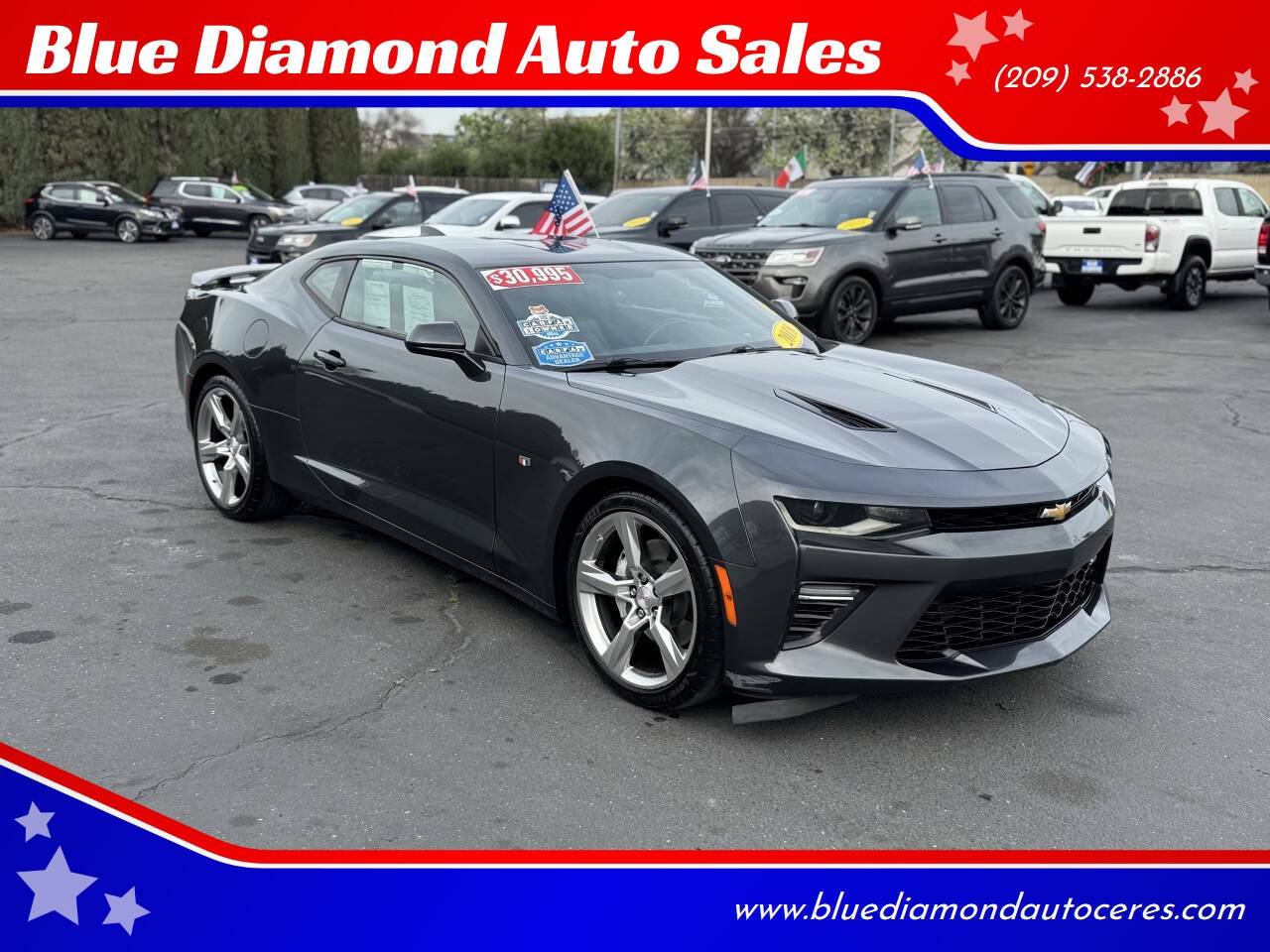 2018 Chevrolet Camaro 2SS — Coupe — 79,394 mi — Ceres, CA