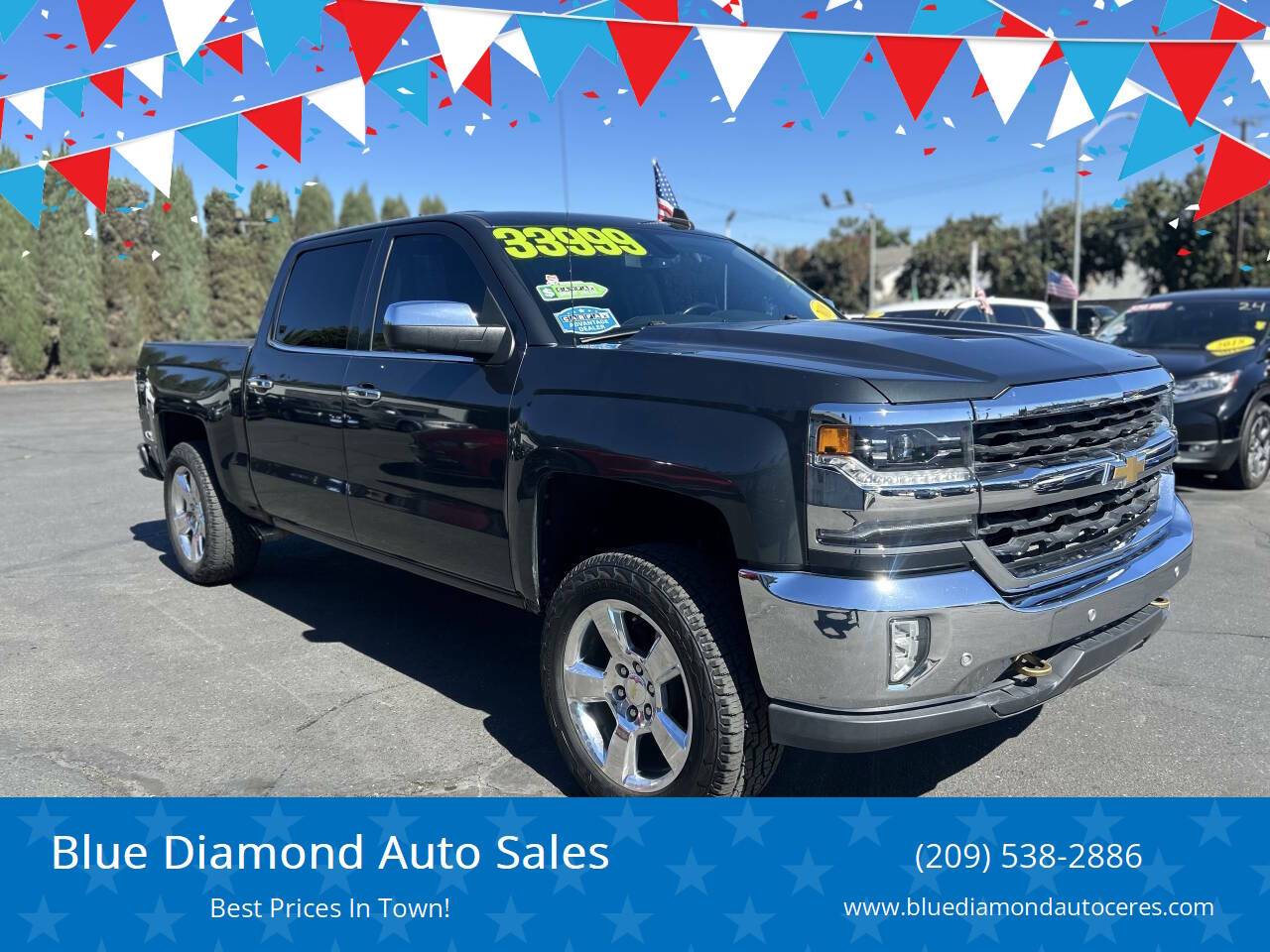 2018 Chevrolet Silverado 1500 LTZ — Pickup Truck — 60,558 mi — Ceres, CA