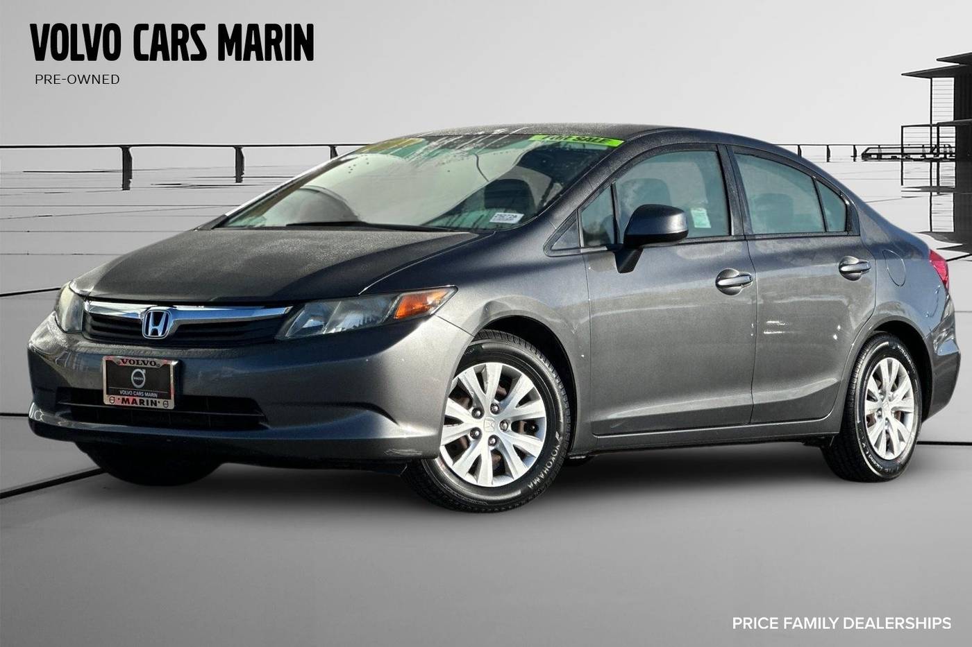 2012 Honda Civic LX — Sedan — 97,441 mi — San Rafael, CA