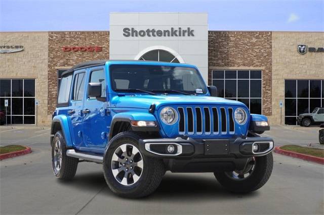 2021 Jeep Wrangler Sahara — SUV — 12,578 mi — Prosper, TX