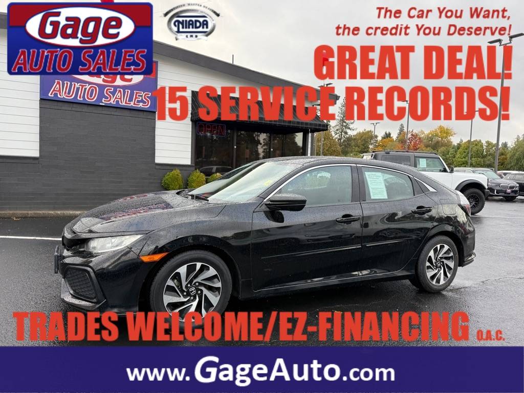 2017 Honda Civic LX — Hatchback — 95,606 mi — Milwaukie, OR