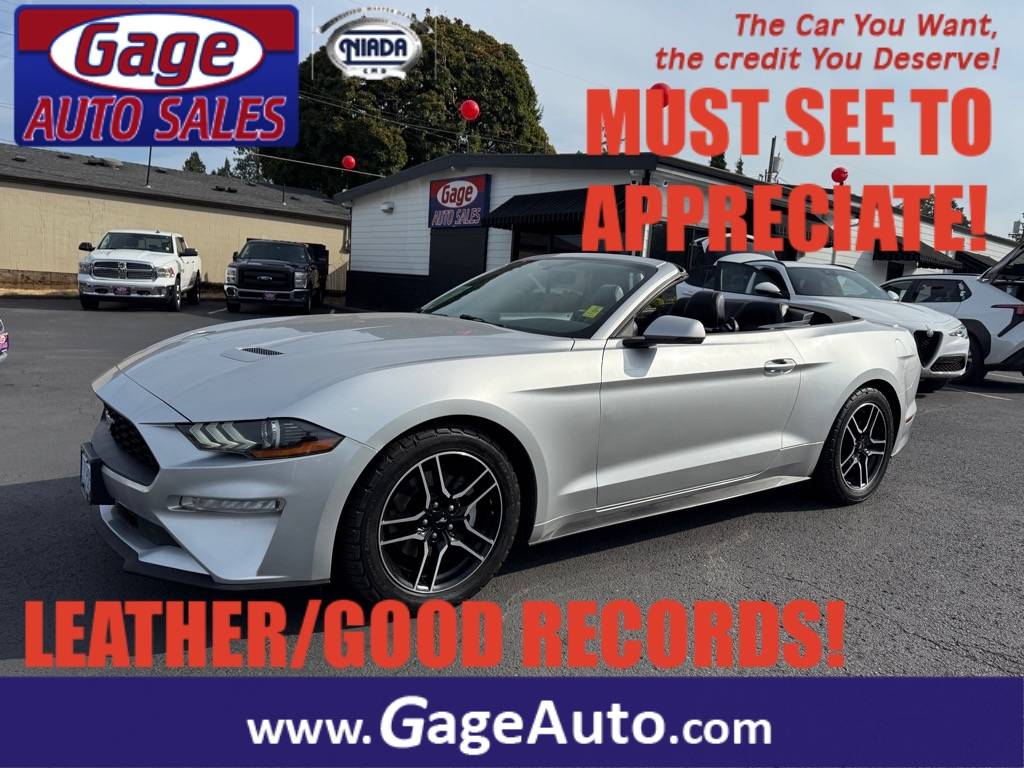 2018 Ford Mustang EcoBoost — Convertible — 83,483 mi — Milwaukie, OR