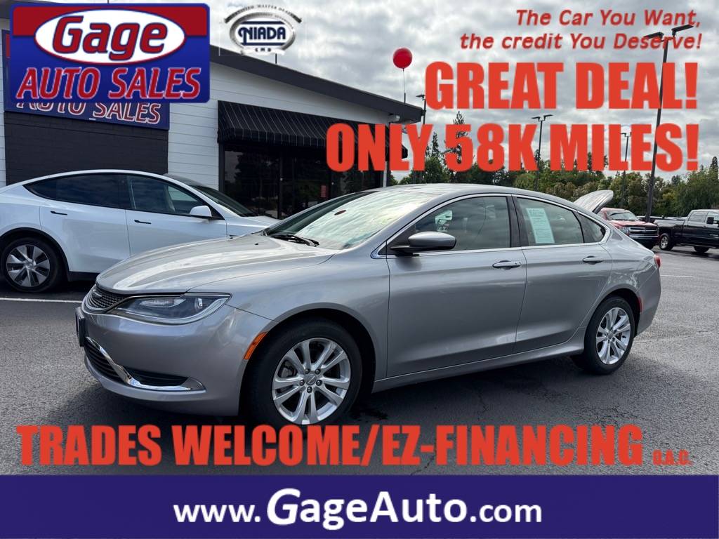 2015 Chrysler 200 Limited — Sedan — 58,328 mi — Milwaukie, OR