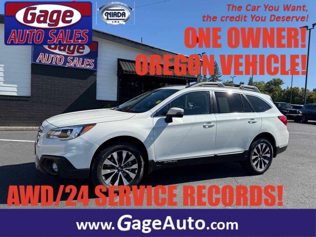 2016 Subaru Outback 3.6R Limited — SUV — 105,098 mi — Milwaukie, OR