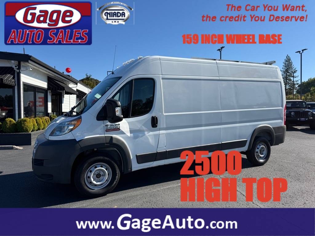 2016 Ram ProMaster Cargo Van 2500 — Cargo Van — 109,997 mi — Milwaukie, OR