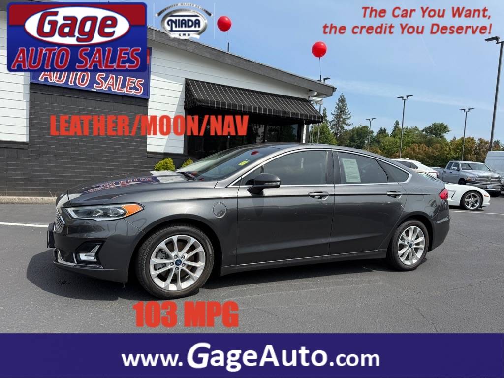 2019 Ford Fusion Energi Titanium — Sedan — 83,527 mi — Milwaukie, OR