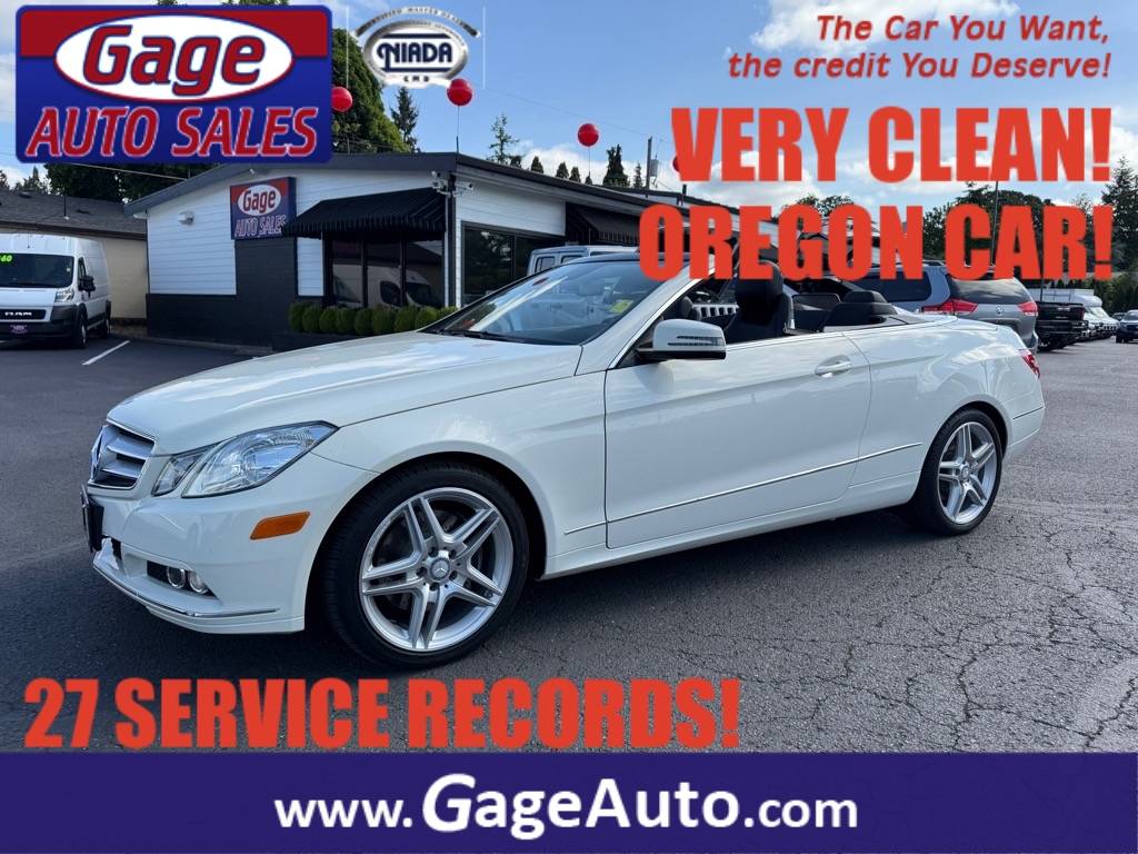 2011 Mercedes-Benz E-Class E 350 — Convertible — 77,386 mi — Milwaukie, OR