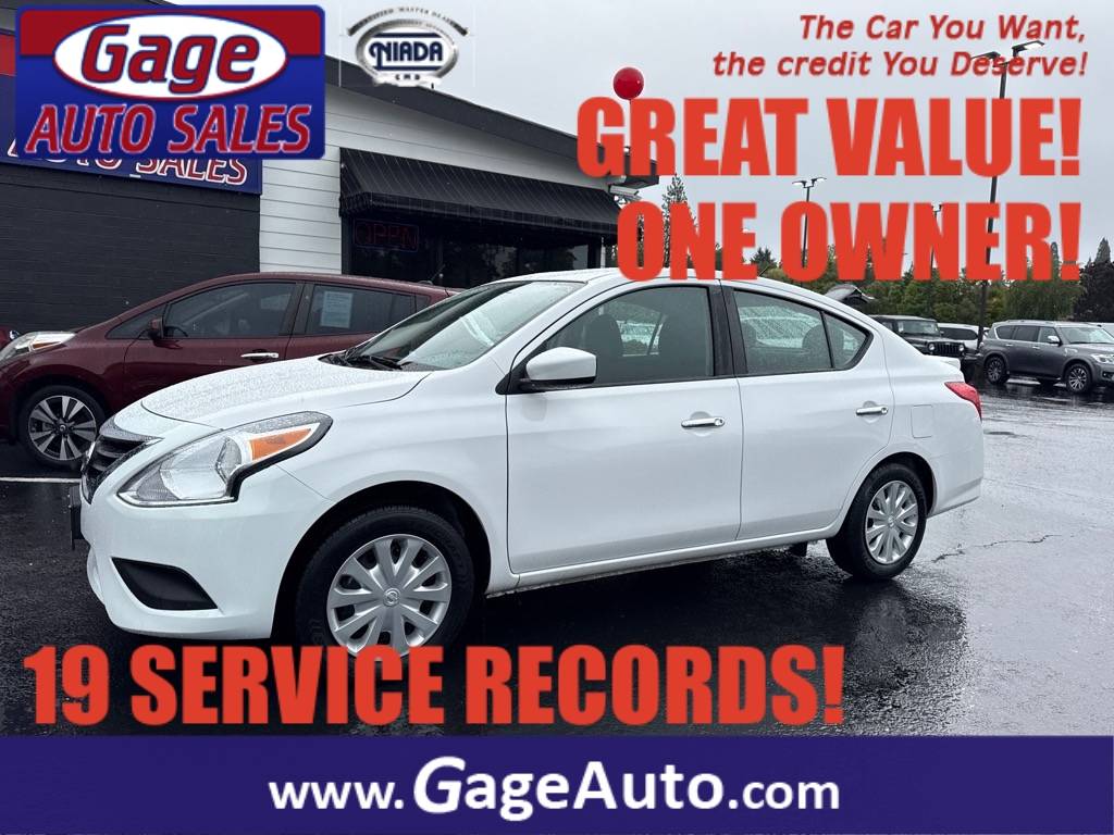 2019 Nissan Versa SV — Sedan — 74,398 mi — Milwaukie, OR