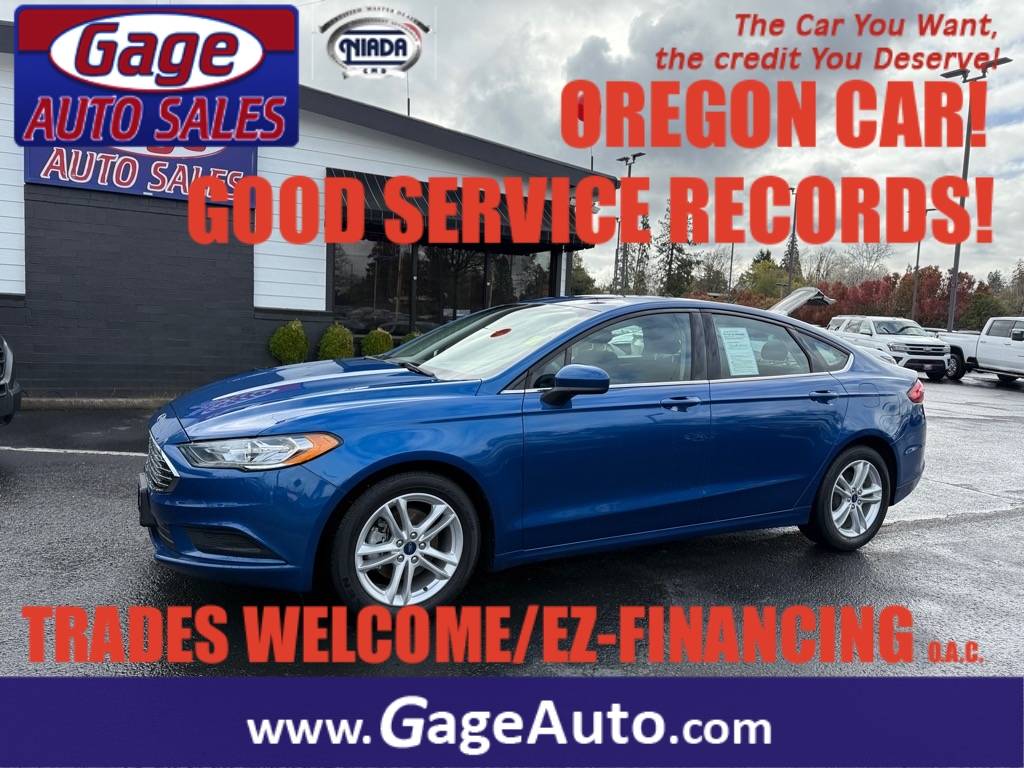 2018 Ford Fusion SE — Sedan — 61,483 mi — Milwaukie, OR