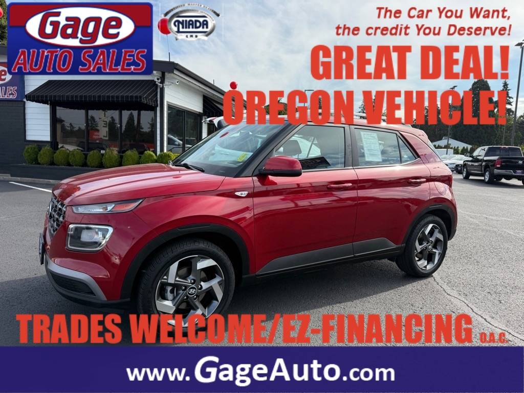 2021 Hyundai Venue SEL — SUV — 71,465 mi — Milwaukie, OR