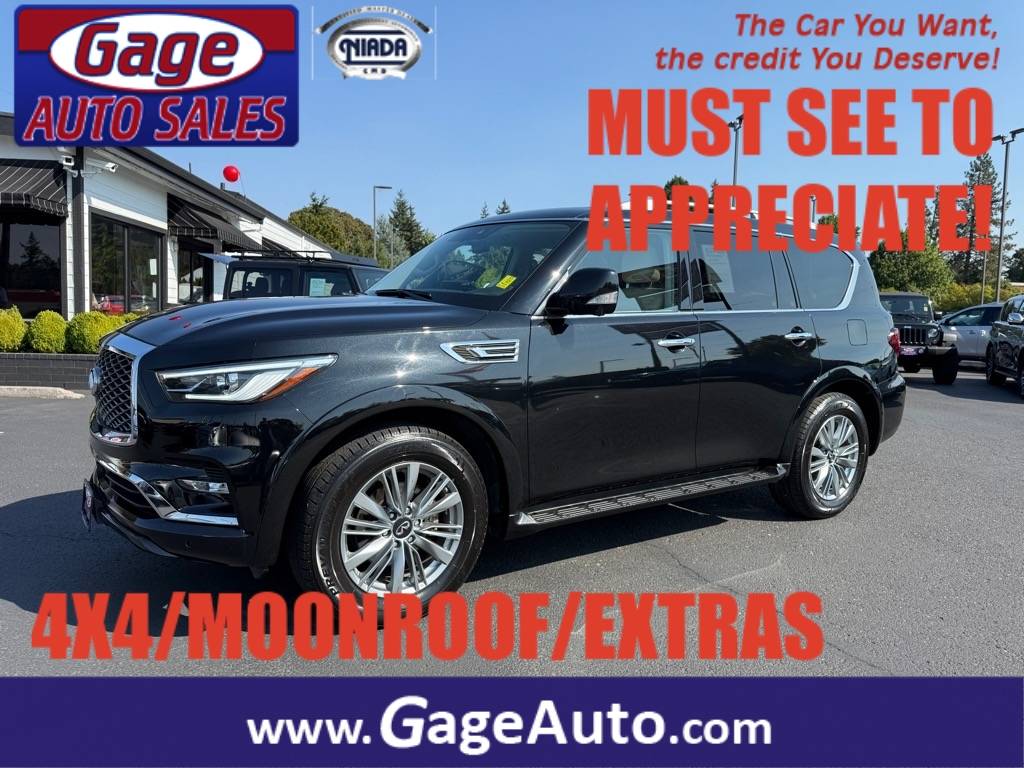 2023 INFINITI QX80 LUXE — SUV — 72,629 mi — Milwaukie, OR