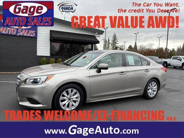 2015 Subaru Legacy 2.5i Premium — Sedan — 74,245 mi — Milwaukie, OR