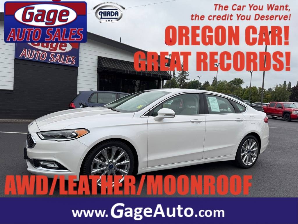 2018 Ford Fusion Platinum — Sedan — 63,430 mi — Milwaukie, OR
