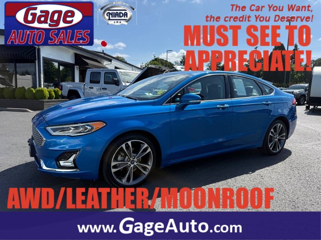 2020 Ford Fusion Titanium — Sedan — 72,606 mi — Milwaukie, OR