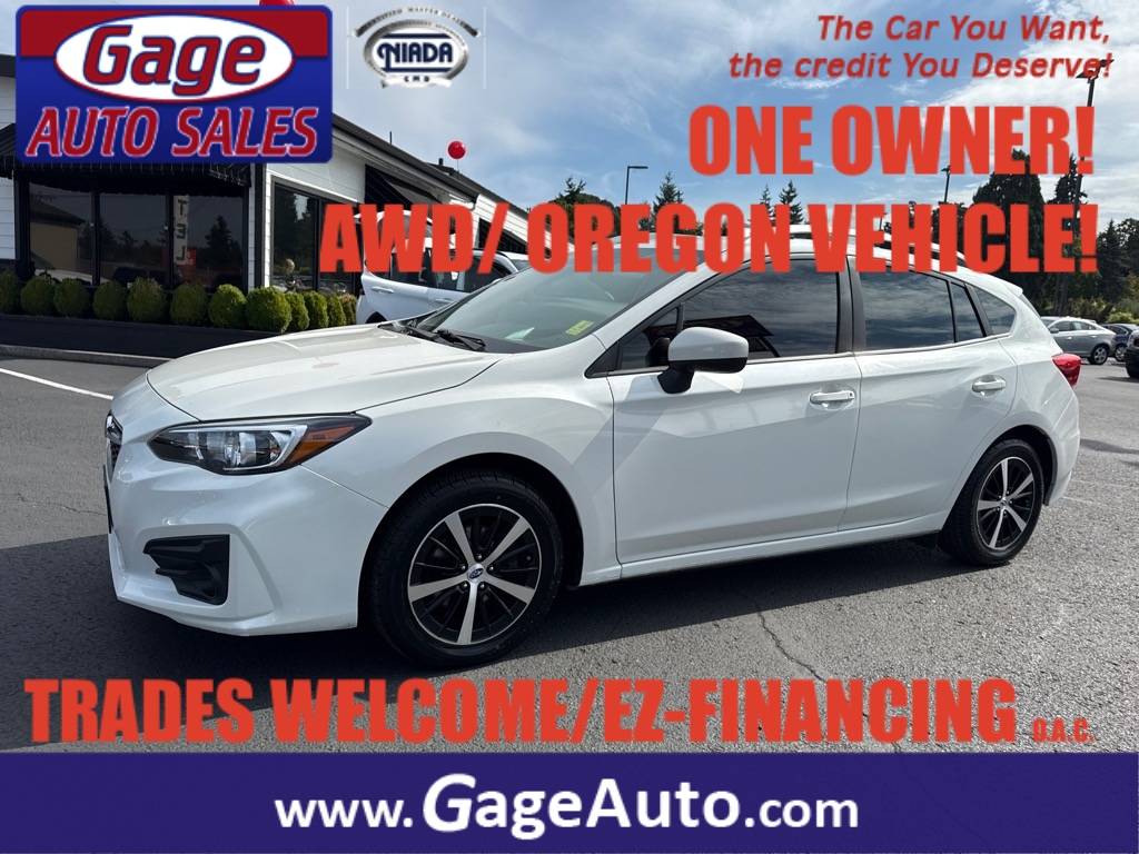 2019 Subaru Impreza 2.0i Premium — Hatchback — 68,979 mi — Milwaukie, OR