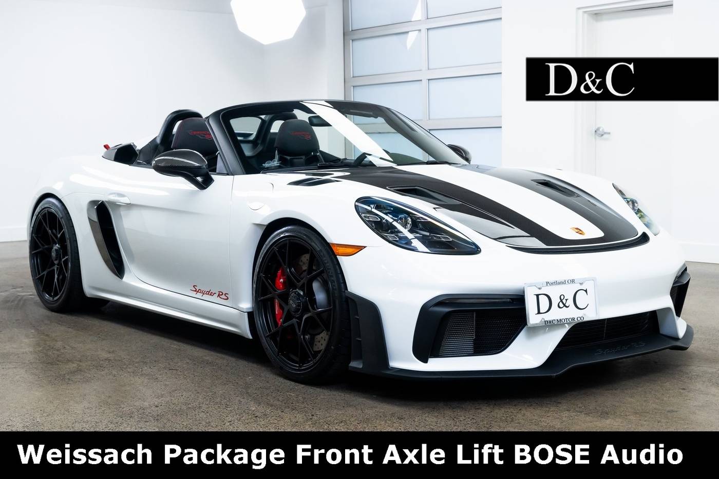 2024 Porsche 718 Boxster RS Spyder — Convertible — 221 mi — Portland, OR