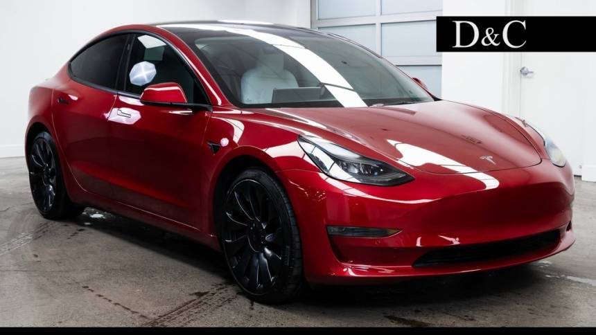 2022 Tesla Model 3 Performance — Sedan — 7,850 mi — Portland, OR