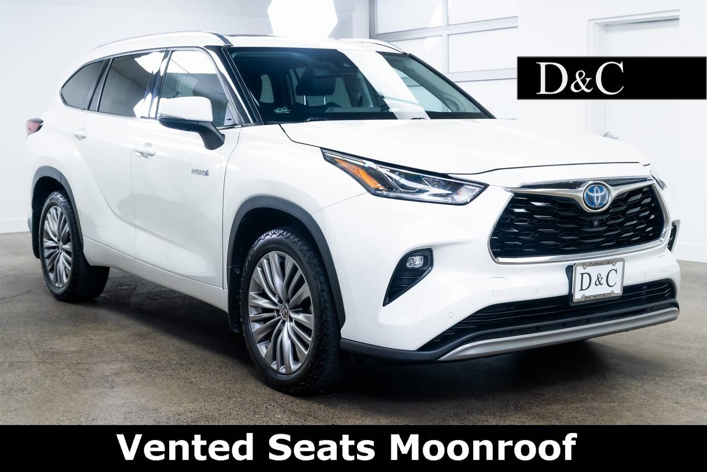 2021 Toyota Highlander Hybrid Platinum — SUV — 63,667 mi — Portland, OR