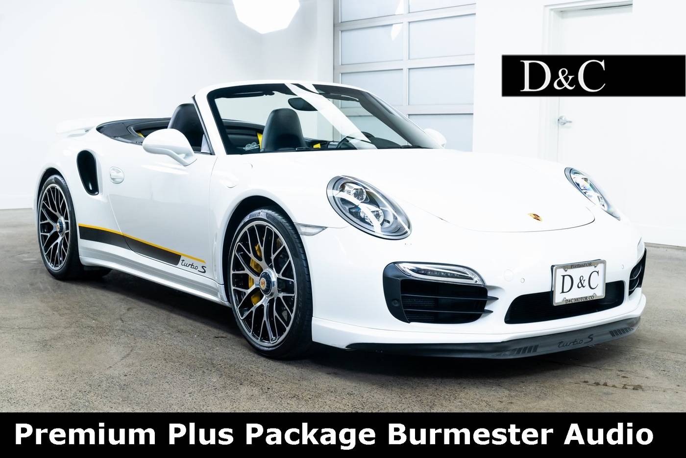 2015 Porsche 911 Turbo S — Convertible — 11,840 mi — Portland, OR