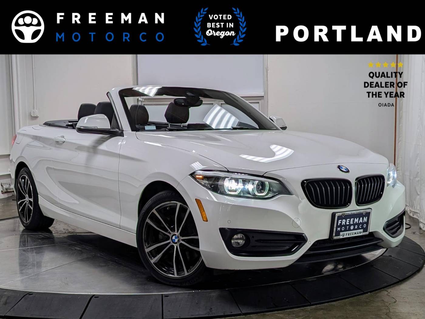 2020 BMW 2 Series 230i — Convertible — 63,313 mi — Portland, OR