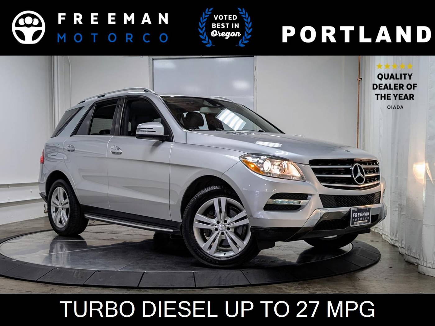 2013 Mercedes-Benz M-Class ML 350 — SUV — 86,934 mi — Portland, OR
