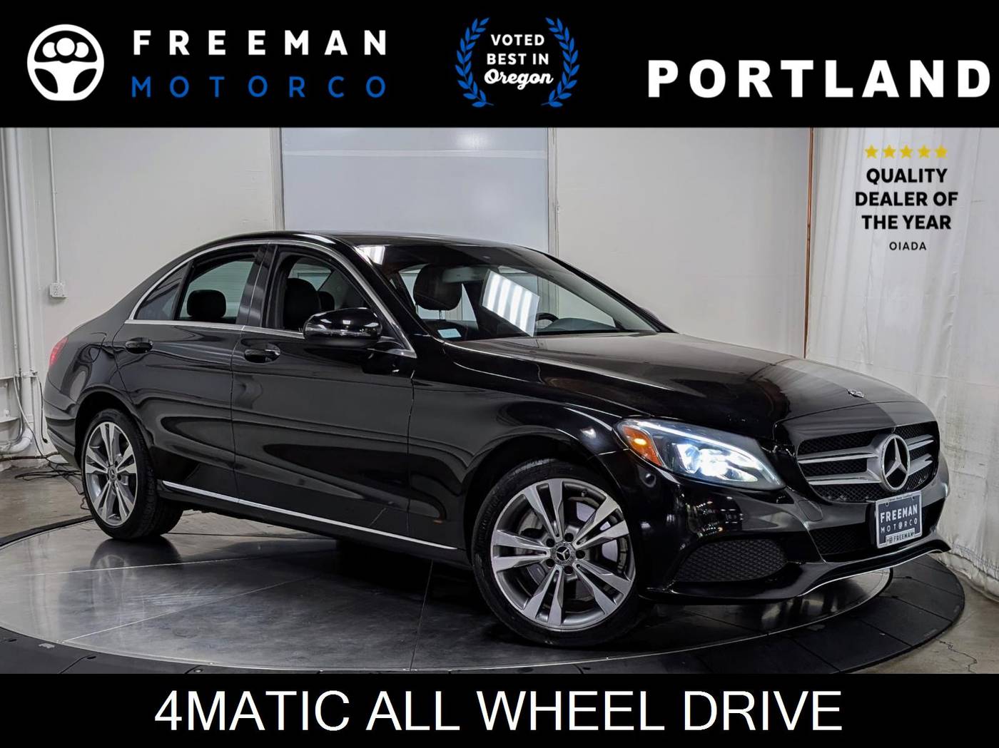2018 Mercedes-Benz C-Class C 300 — Sedan — 58,977 mi — Portland, OR