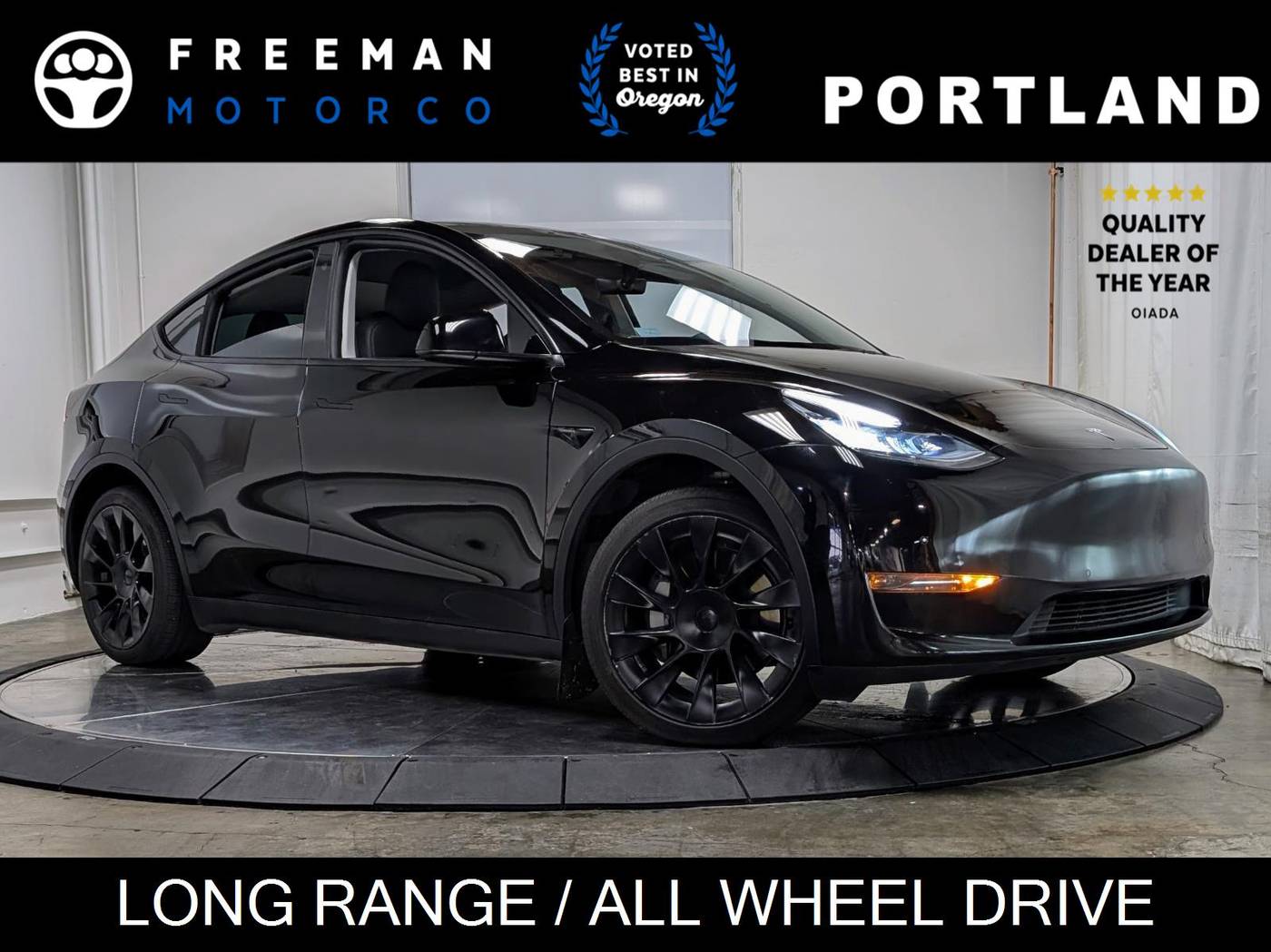 2021 Tesla Model Y Long Range — SUV — 38,120 mi — Portland, OR