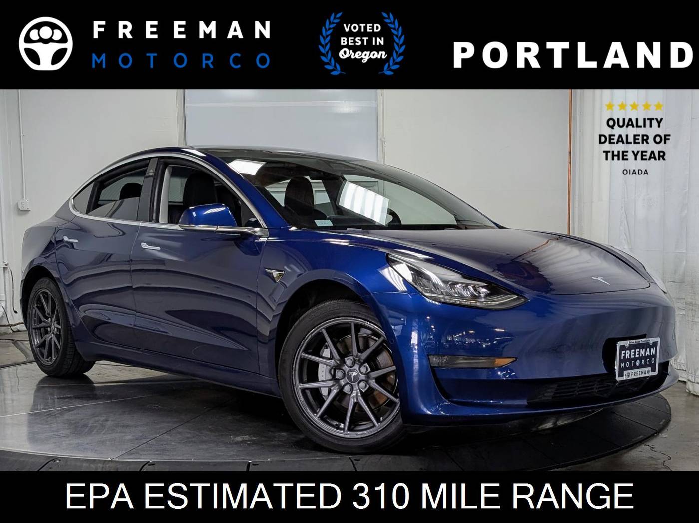2019 Tesla Model 3 Long Range — Sedan — 59,888 mi — Portland, OR
