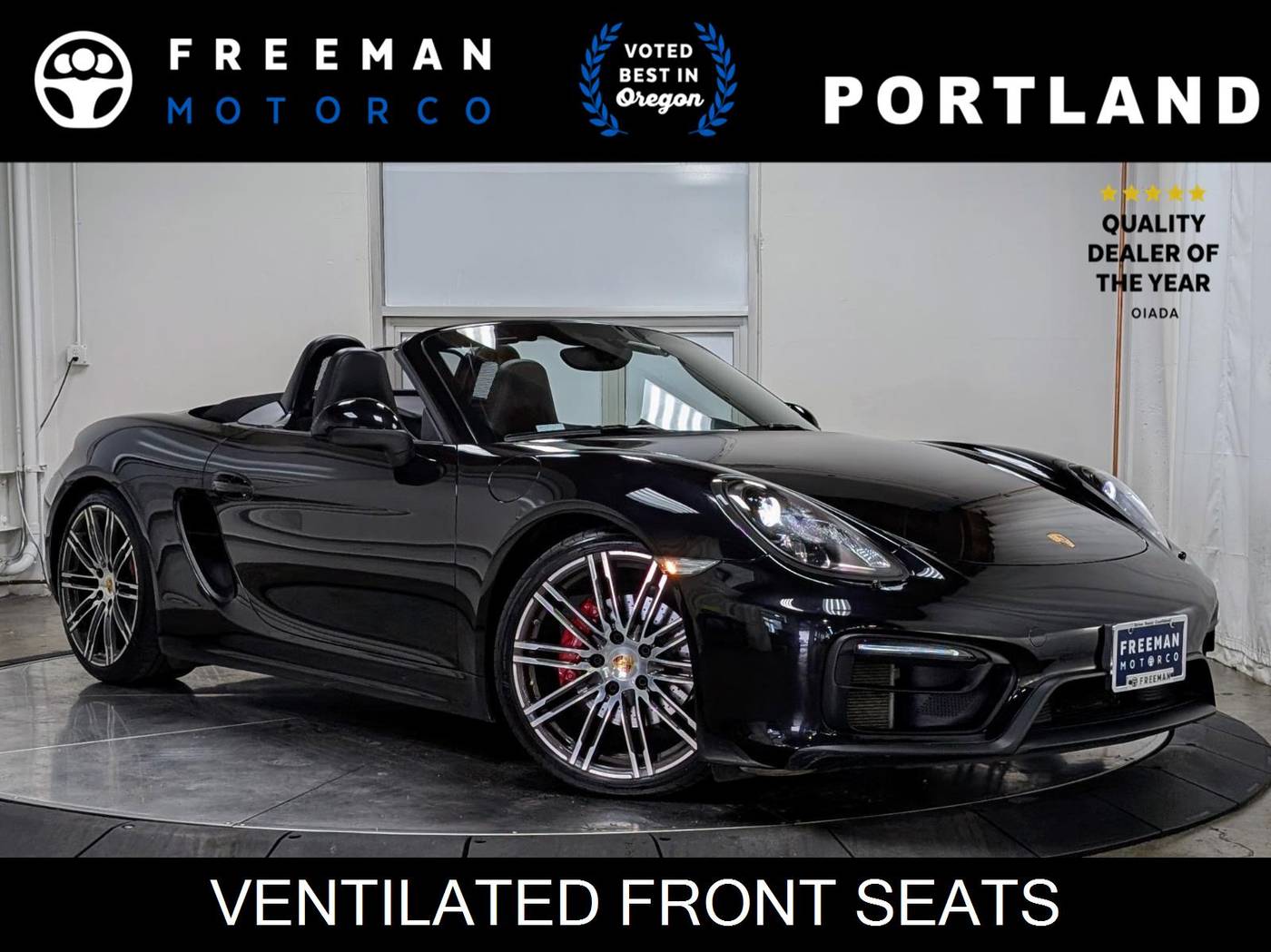 2016 Porsche Boxster GTS — Convertible — 16,677 mi — Portland, OR