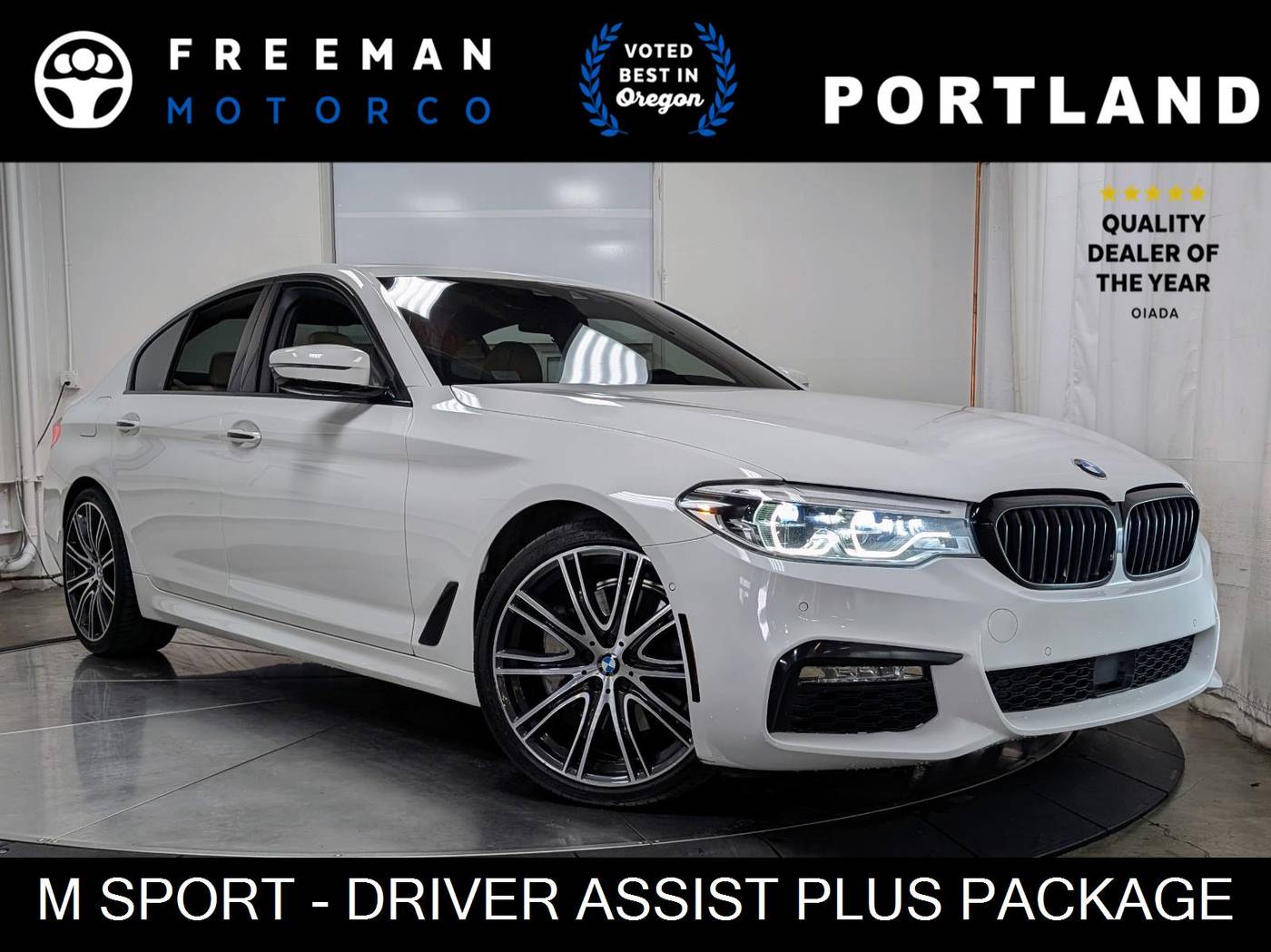 2018 BMW 5 Series 540i — Sedan — 82,231 mi — Portland, OR