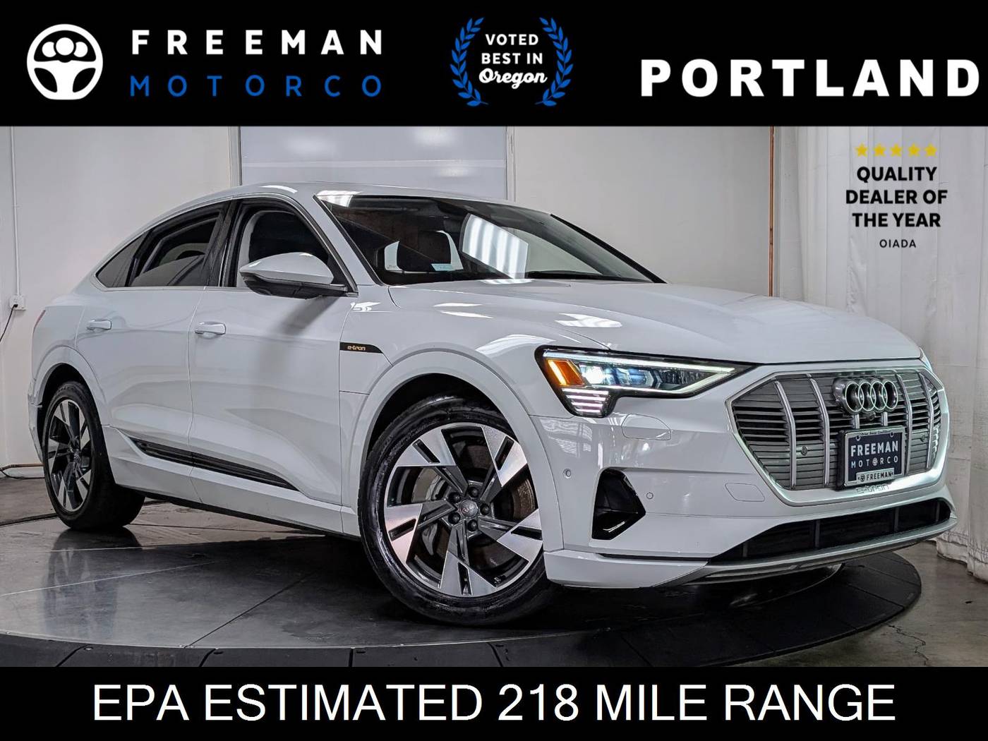 2020 Audi e-tron Premium Plus — SUV — 20,585 mi — Portland, OR