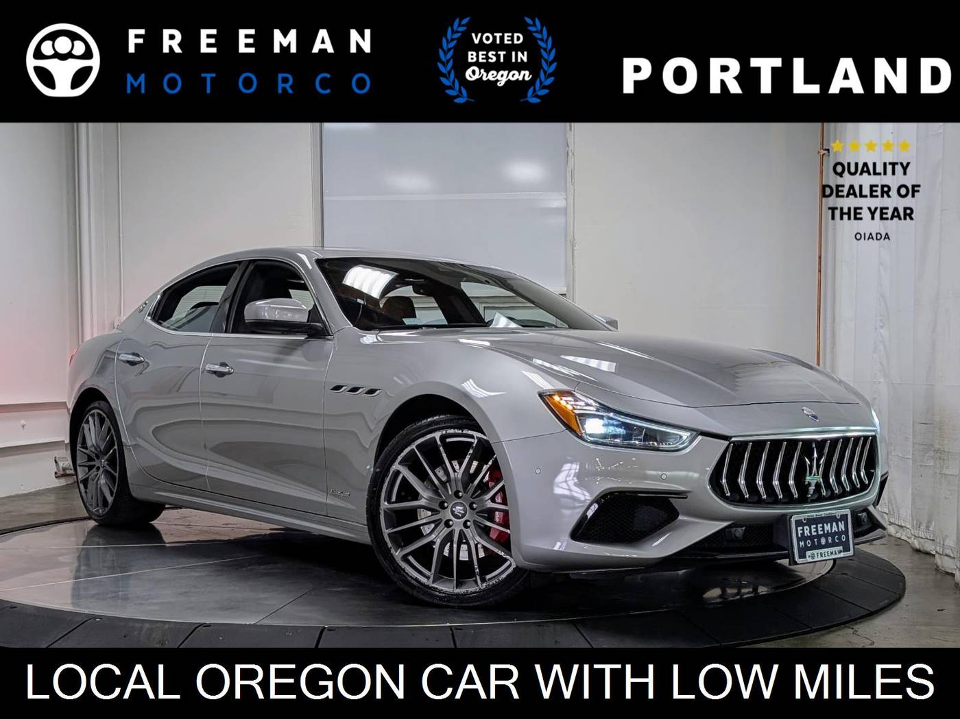 2018 Maserati Ghibli S GranSport — Sedan — 45,982 mi — Portland, OR