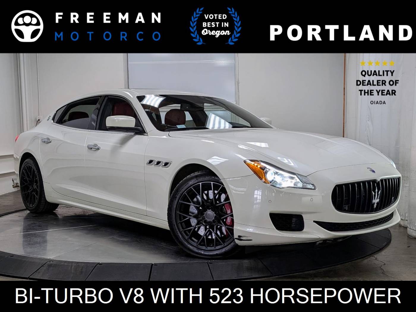 2016 Maserati Quattroporte GTS — Sedan — 88,428 mi — Portland, OR