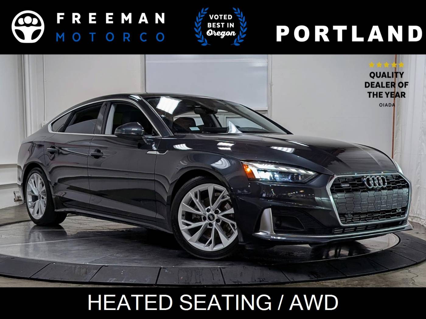 2022 Audi A5 Premium Plus — Hatchback — 34,734 mi — Portland, OR