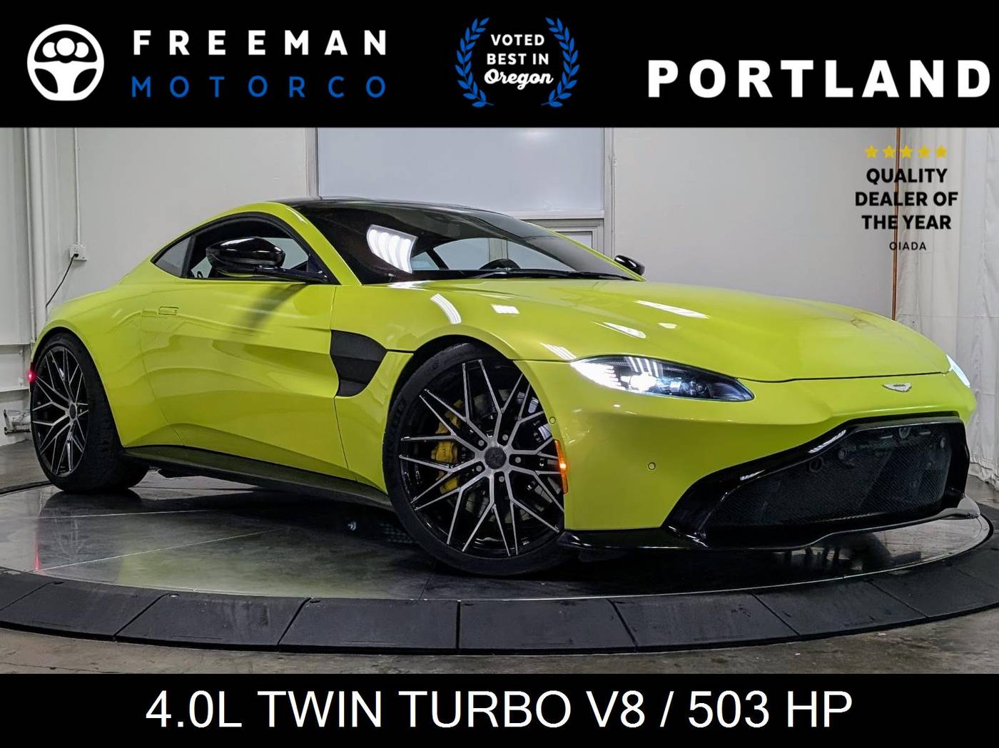 2019 Aston Martin Vantage Standard — Coupe — 35,372 mi — Portland, OR