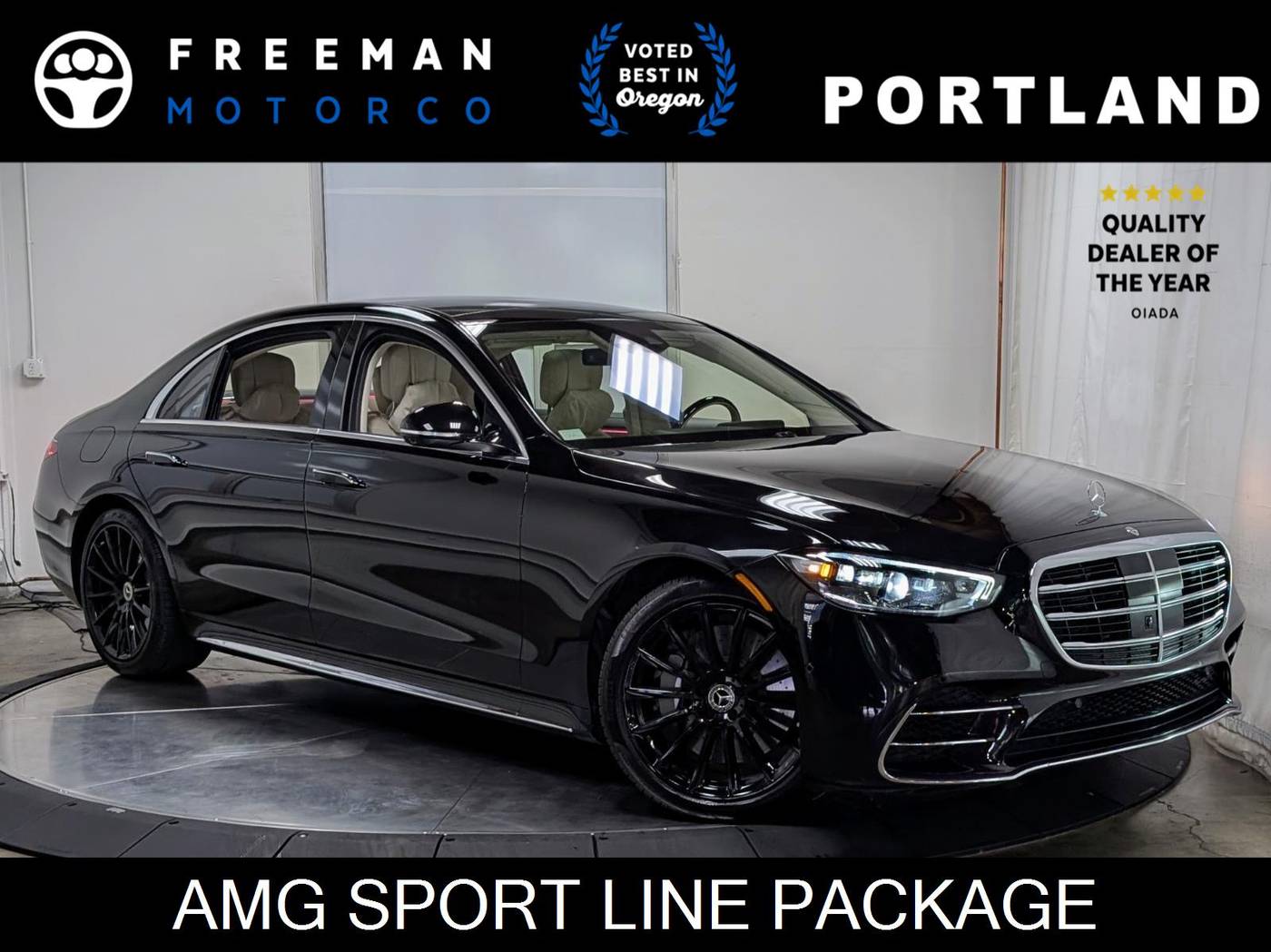 2021 Mercedes-Benz S-Class S 580 — Sedan — 18,249 mi — Portland, OR