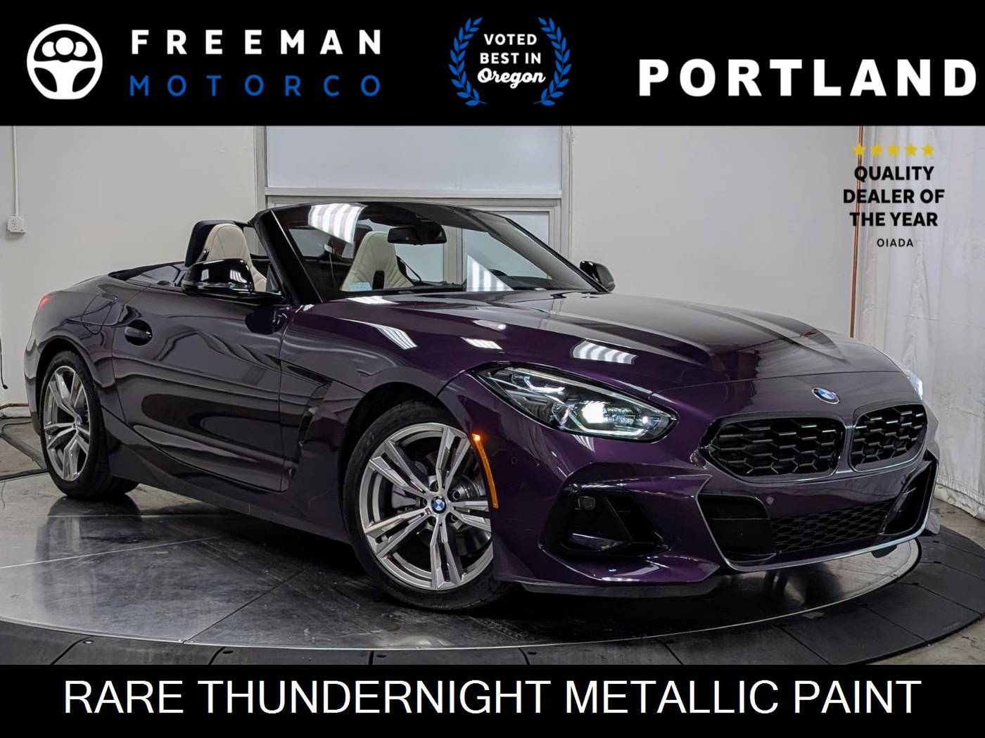 2023 BMW Z4 30i — Convertible — 11,758 mi — Portland, OR