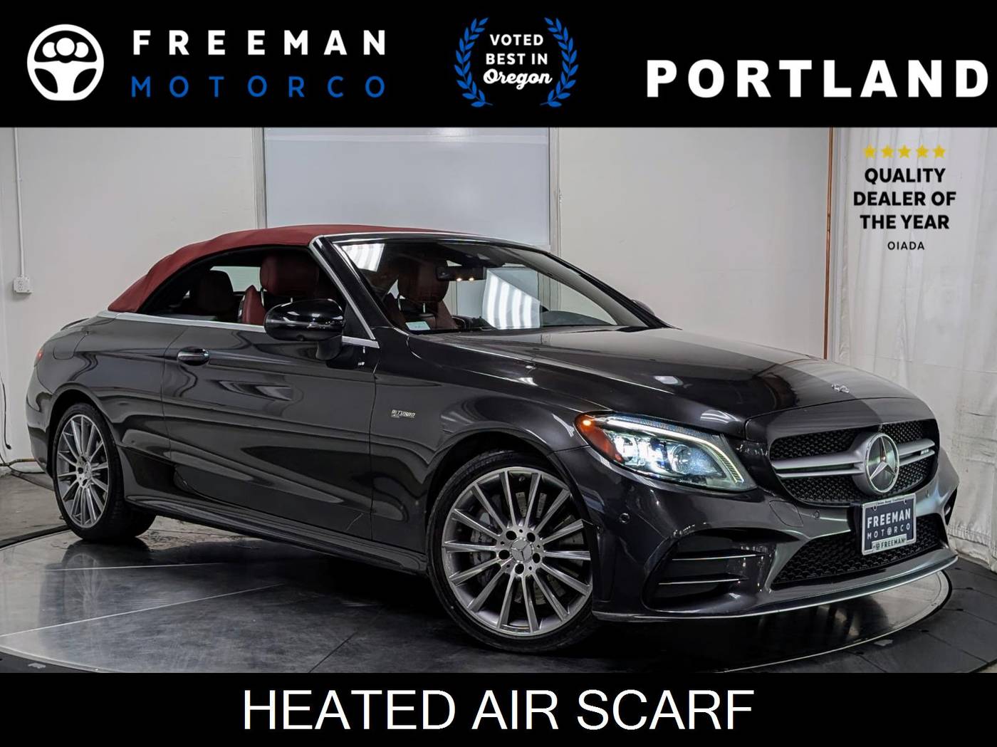 2019 Mercedes-Benz C-Class AMG C 43 — Convertible — 48,423 mi — Portland, OR
