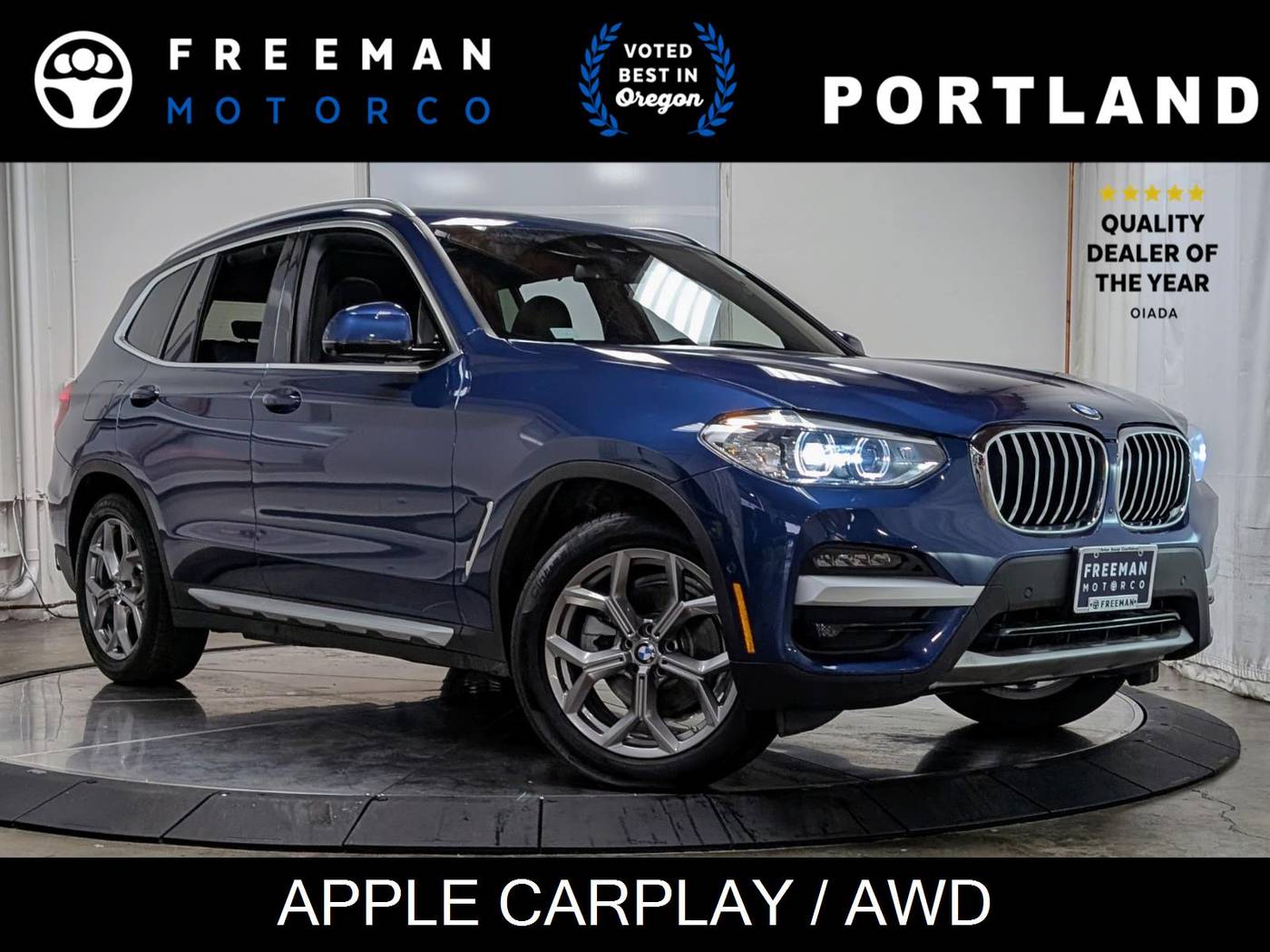 2021 BMW X3 30i — SUV — 12,911 mi — Portland, OR