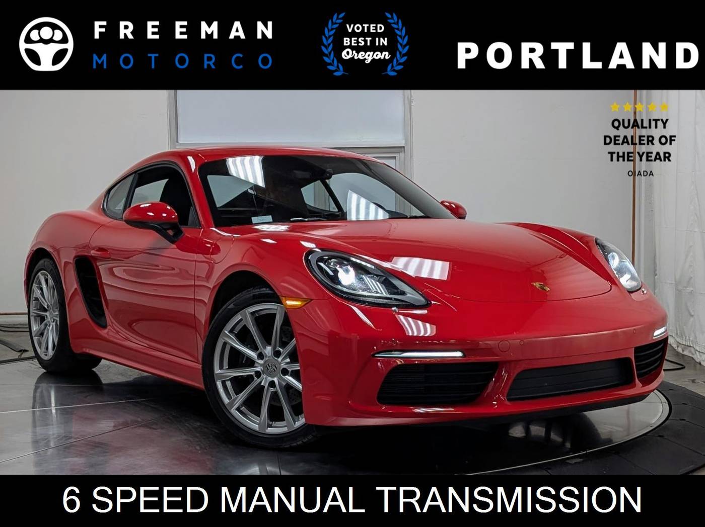 2022 Porsche 718 Cayman T — Coupe — 7,500 mi — Portland, OR