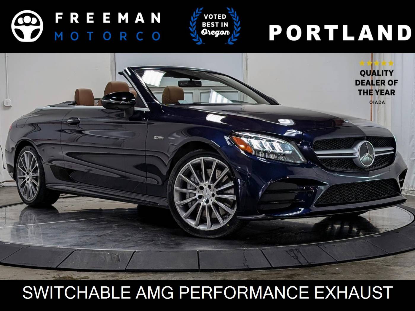 2021 Mercedes-Benz C-Class AMG C 43 — Convertible — 23,247 mi — Portland, OR