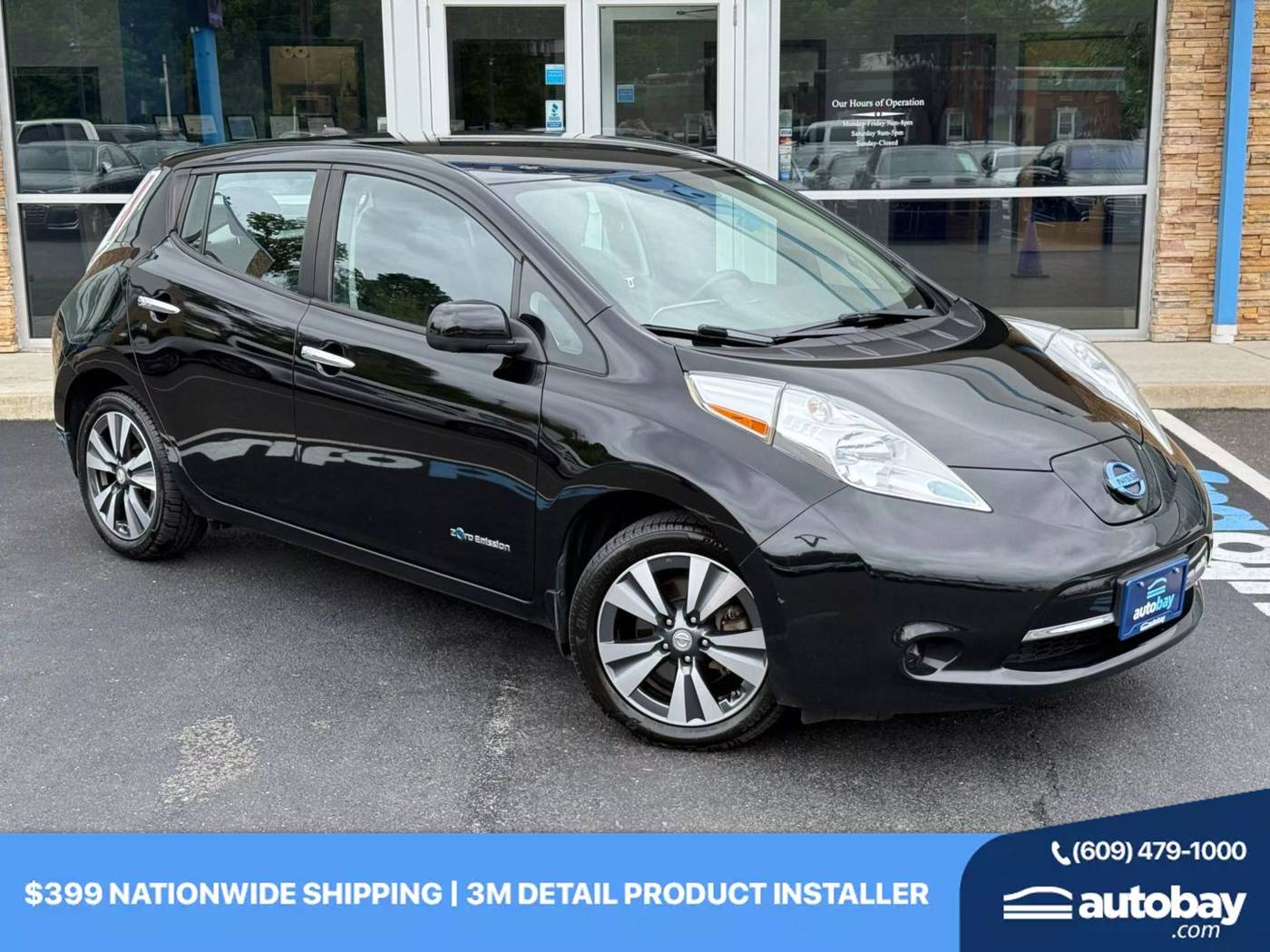 2015 Nissan LEAF SV — Hatchback — 68,898 mi — Burlington, NJ
