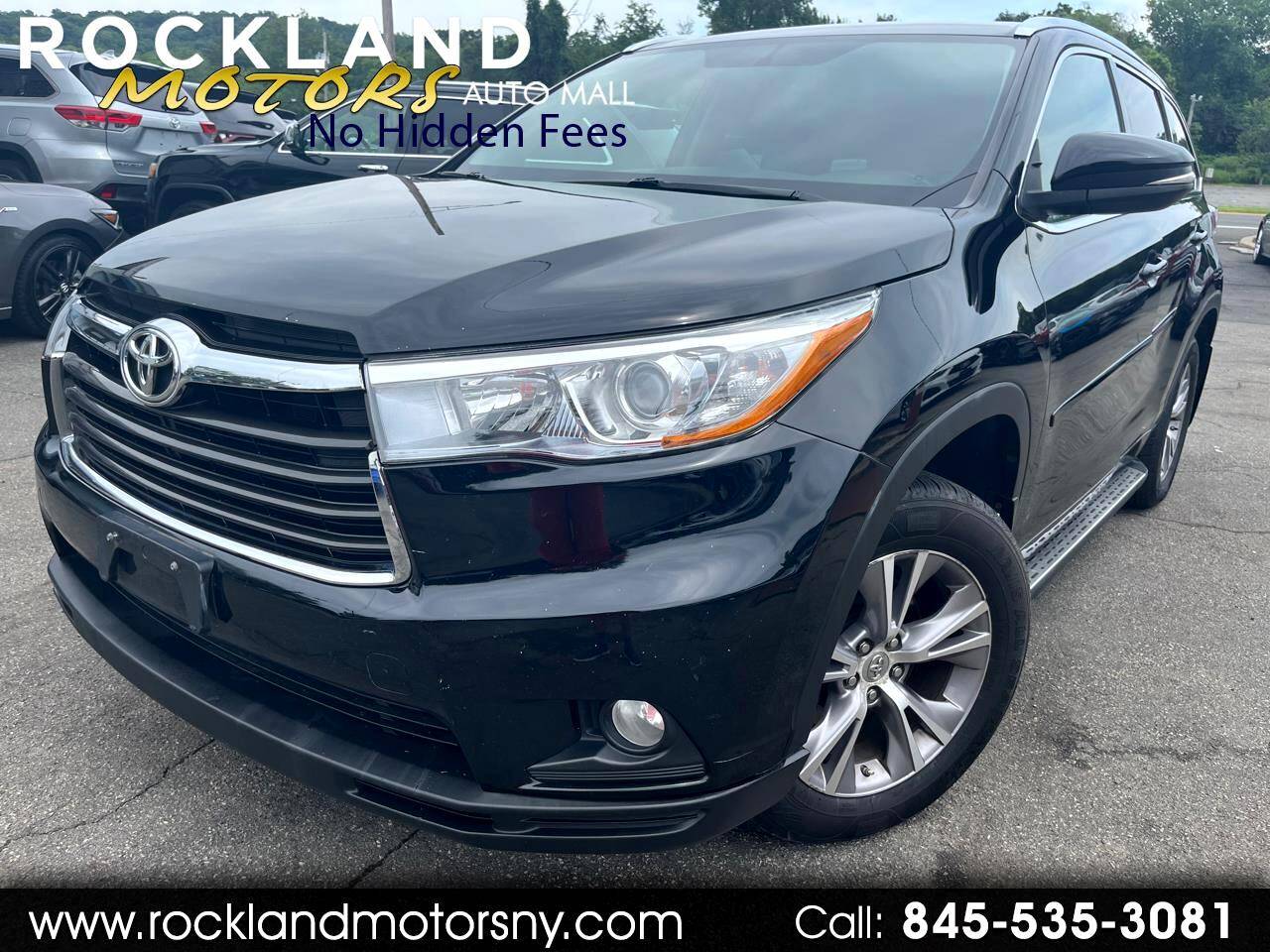 2015 Toyota Highlander XLE — SUV — 105,587 mi — West Nyack, NY